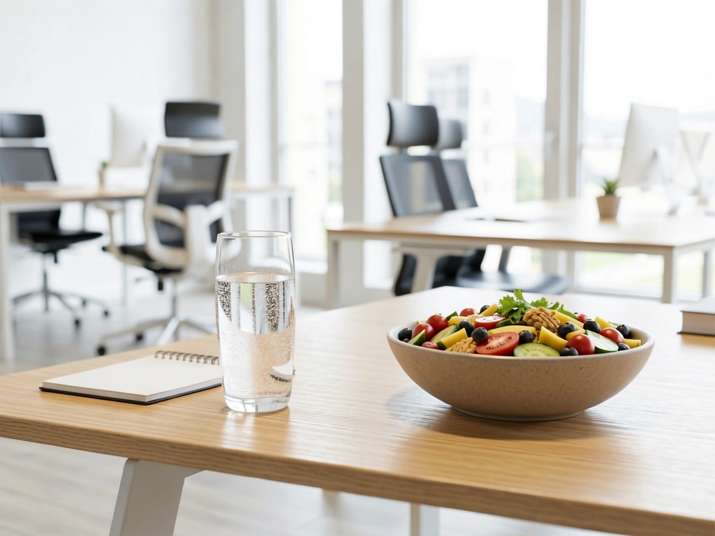 Arbeitsplatz für Ernährungsberatung